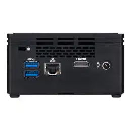 Gigabyte BRIX (rev. 1.0) - Barebone - Ultra Compact PC Kit - 1 x Celeron N3350 - 1.1 GHz - RAM 0 Go -... (GB-BPCE-3350C)_3